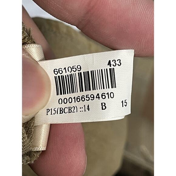 GAP Cargo Pants Womens 14 Khaki Loose Khaki Mojave Regenerative Cotton Casual - Picture 14 of 14